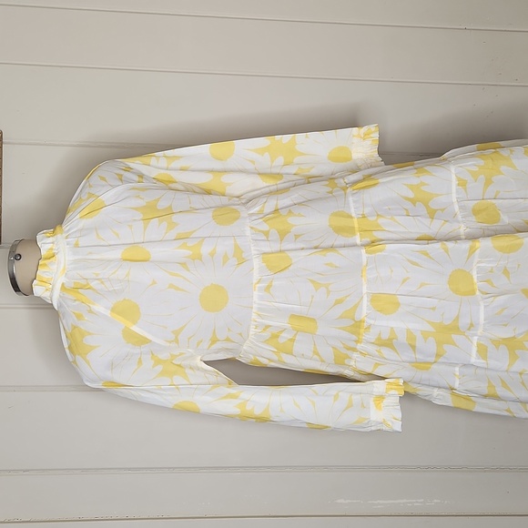 EYWASOULS MALIBU CORA MINI DRESS IN DELIGHTFUL DAISIES - Picture 9 of 14